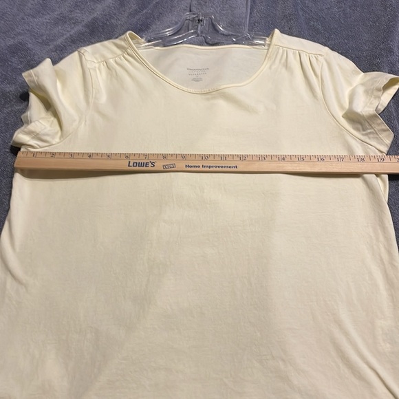 Charter Club Women’s pajama set, Yellow Top, Mint Floral Print Bottom size M/L - Picture 6 of 16